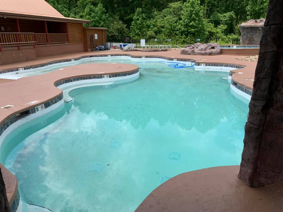 Custom pool build by A-Grade Pools