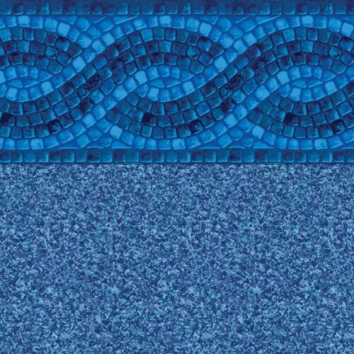 Ocean Wave pool liner pattern